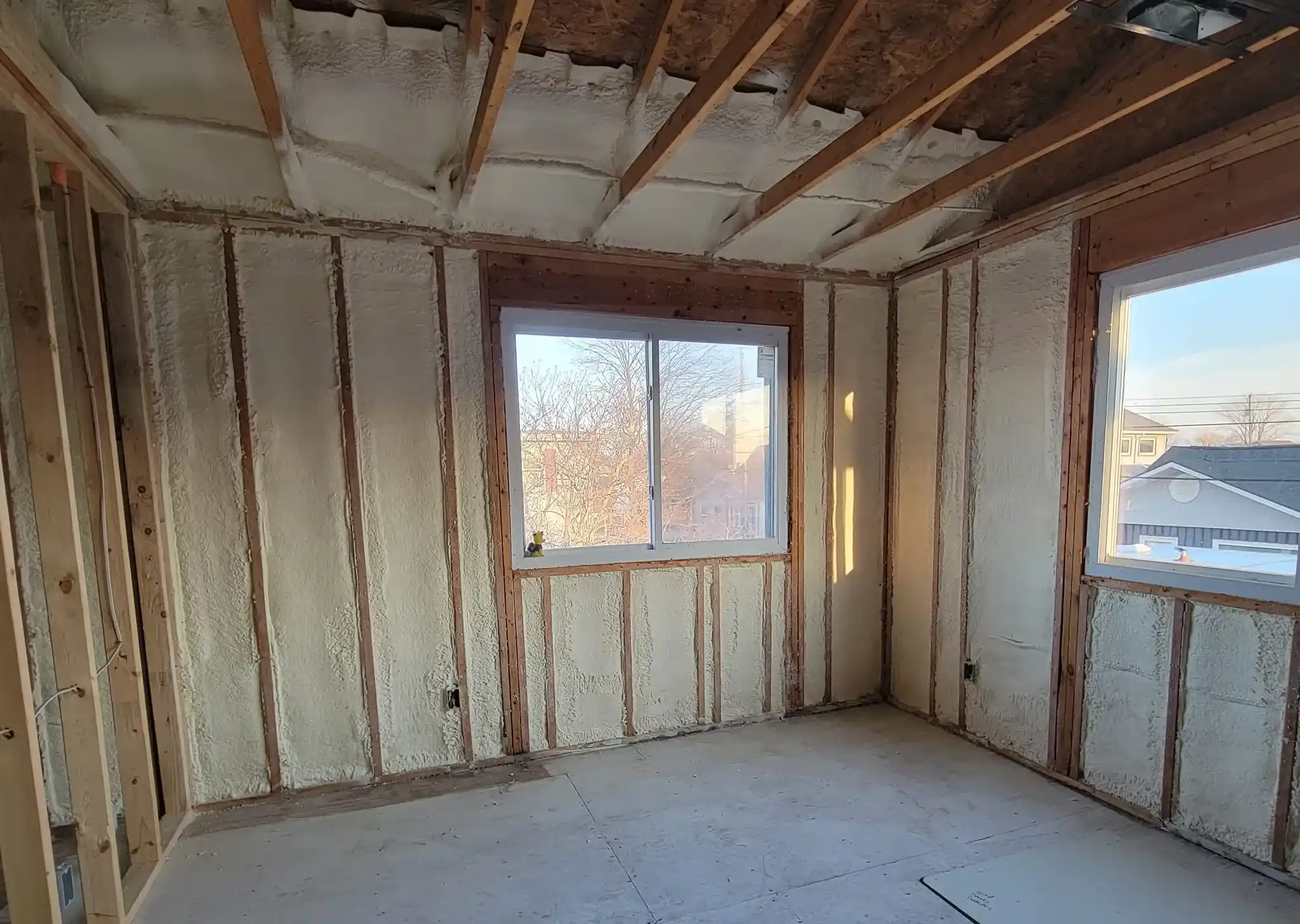spray foam insulation