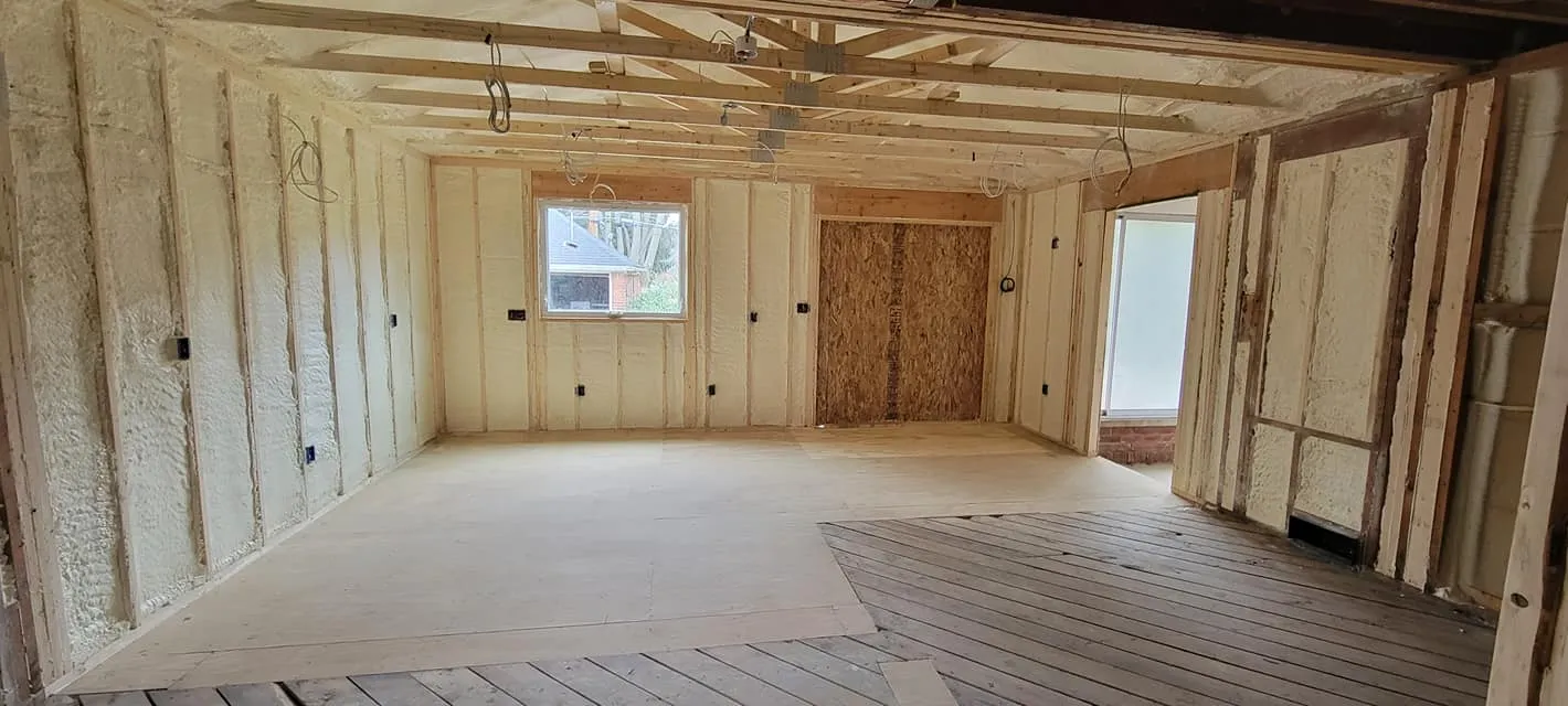 spray foam insulation