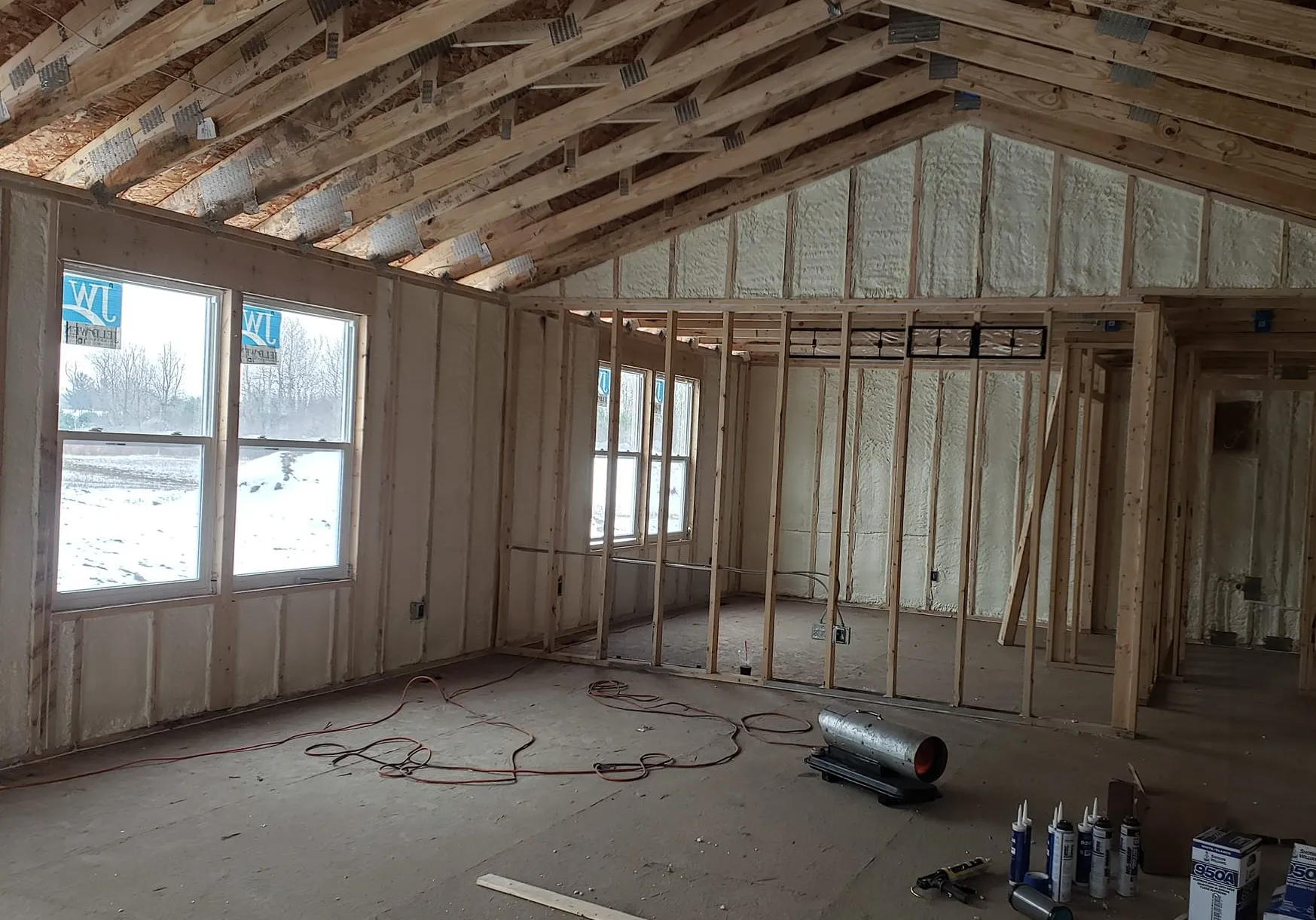 Spray Foam in Clemens